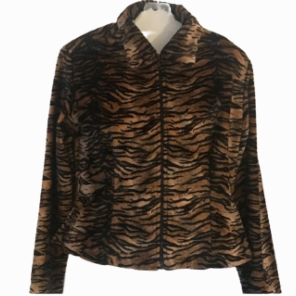 Selene Sport  Animal Print Jacket